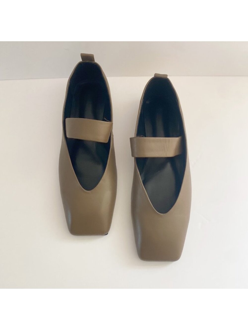 New Tony Bianco Hawaii Mary Jane Flats Shoes Square Toe Brown